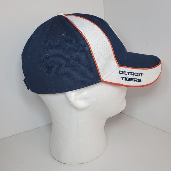 Detroit Tigers MLB Color Block Hat Cap Fan Favorite 90s Baseball Sports - Picture 4 of 8